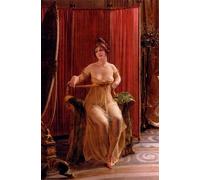 ZHAOSHAN Famous Poster Artworks Art Print Poster in the Dressing Room by Charles Frederick Soulacroix Animal Pictures for Home Decor 60x90cm