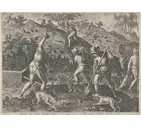 ZHAOSHAN Famous Poster Artworks Art Print Poster King Gustav Ii Adolf of Sweden At the Battle by Jan Asselijn Animal Pictures for Home Decor 60x90cm