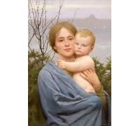 ZHAOSHAN Famous Poster Artworks Art Print Poster Lady of the Mount by Famous painter Animal Pictures for Home Decor 60x90cm