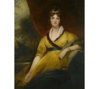 ZHAOSHAN Famous Poster Artworks Art Print Poster Portrait of Mary Countess of Inchiquin by Sir Thomas Lawrence Animal Pictures for Home Decor 60x90cm