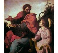 ZHAOSHAN Famous Poster Artworks Art Print Poster Saint Matthew and the Angel by Francisco De Zurbaran Animal Pictures for Home Decor 60x90cm