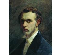 ZHAOSHAN Famous Poster Artworks Art Print Poster Self-portrait of the Artist As a Young Man Fedor Andreevich Bronnikov Animal Pictures for Home Decor 60x90cm