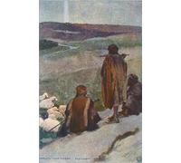 ZHAOSHAN Famous Poster Artworks Art Print Poster Shepherds Abiding in the Field by Corwin Knapp Linson Animal Pictures for Home Decor 60x90cm