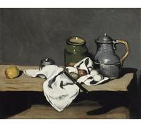 ZHAOSHAN Famous Poster Artworks Art Print Poster Still Life with Kettle by Paul Cézanne Animal Pictures for Home Decor 60x90cm