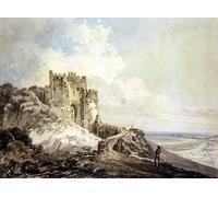 ZHAOSHAN Famous Poster Artworks Art Print Poster the Constable's Tower Dover Castle by Mallord William Turner Animal Pictures for Home Decor 60x90cm