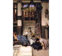 ZHAOSHAN Famous Poster Artworks Art Print Poster the Convalescent by Lawrence Alma-tadema Animal Pictures for Home Decor 60x90cm