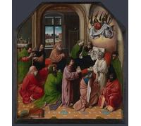 ZHAOSHAN Famous Poster Artworks Art Print Poster the Death of the Virgin by Van Der Goes Animal Pictures for Home Decor 60x90cm