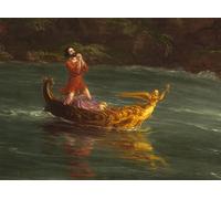 ZHAOSHAN Famous Poster Artworks Art Print Poster the of Life Manhood by Thomas Cole Animal Pictures for Home Decor 60x90cm