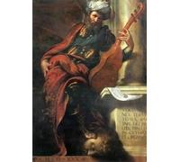 ZHAOSHAN Famous Poster Artworks Art Print Poster the Prophet David by Camillo Boccaccino Animal Pictures for Home Decor 60x90cm