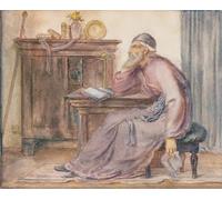 ZHAOSHAN Famous Poster Artworks Art Print Poster the Seer by Simeon Animal Pictures for Home Decor 60x90cm