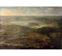 ZHAOSHAN Famous Poster Artworks Art Print Poster the Siege of Mons by Jean Baptiste Animal Pictures for Home Decor 60x90cm