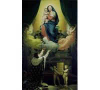 ZHAOSHAN Famous Poster Artworks Art Print Poster the Vow of Louis Xiii by Jean Auguste Ingres Animal Pictures for Home Decor 60x90cm