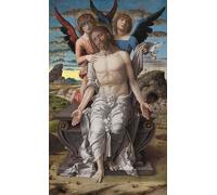 ZHAOSHAN Vintage Pictures Printed Graffiti Print Christ As the Suffering Redeemer by Andrea Mantegna Portrait Canvas Image for Home Decor 60x90cm