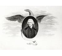 ZHAOSHAN Vintage Pictures Printed Graffiti Print Dr Priestley Illustration by John Opie Portrait Canvas Image for Home Decor 60x90cm