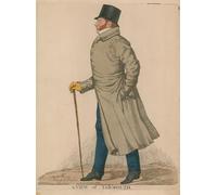 ZHAOSHAN Vintage Pictures Printed Graffiti Print Francis Charles Seymour conway Rd Marquess of Hertford by Richard Dighton Portrait Canvas Image for Home Decor 60x90cm