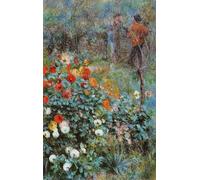 ZHAOSHAN Vintage Pictures Printed Graffiti Print Jardin De La Rue Cortot by Pierre Auguste Renoir Portrait Canvas Image for Home Decor 60x90cm