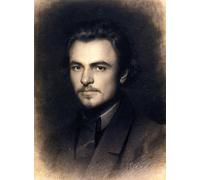 ZHAOSHAN Vintage Pictures Printed Graffiti Print Portrait of Painter M.m. Panov by Ivan Nikolaevich Kramskoy Portrait Canvas Image for Home Decor 60x90cm