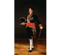 ZHAOSHAN Vintage Pictures Printed Graffiti Print Retrato Del Duque De San Carlos by Francisco De Goya Portrait Canvas Image for Home Decor 60x90cm