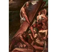 ZHAOSHAN Vintage Pictures Printed Graffiti Print the Building of the Ark by George Frederic Watts Portrait Canvas Image for Home Decor 60x90cm