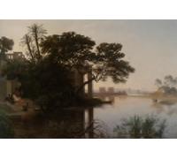 ZHAOSHAN Vintage Pictures Printed Graffiti Print the Finding of Moses by Eugene Pierre Giraud Portrait Canvas Image for Home Decor 60x90cm