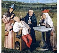 ZHAOSHAN Vintage Pictures Printed Graffiti Print the Last Judgement : Detail of the Cask by Hieronymus Boske Portrait Canvas Image for Home Decor 60x90cm