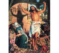 ZHAOSHAN Vintage Pictures Printed Graffiti Print the Shadow of Death by William Holman Hunt Portrait Canvas Image for Home Decor 60x90cm