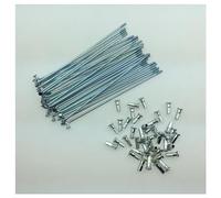 ZHAOSHIXU 3.2mm 4mm Motorcycle Front and Rear 16/17/18/19/21 Inch Rim Straight Wire Spokes 36pcs (Color : 210MM(3.5MM))