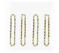 ZHaotn 1/2/4pcs 8Inch Mini Chainsaw 1/4" Pitch Blade .043" Gauge Chain Guide for Wood Cutting 45 Drive Links Replacement Chainsaw Part