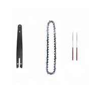 ZHaotn 8 Inch Chainsaw Guide Bar and Saw Chain Set 45 Drive Link Electric Saw 1/4''P for Brushless Electric Saw Wood Cutter Spare Chain