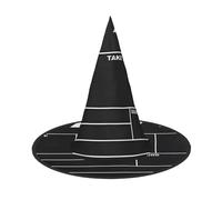 ZHAOUR 3 PCS Halloween Hat – Classic Movie Clapboard Black Print Witches Decor Party, Cosplay Role Play, Carnival, Dress up Masquerade Supplies