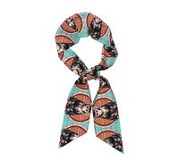 ZHAOUR Elegant The silent monkey Print Women's Fashion Scarf â€“ Lightweight Wrap, Ideal Fall Gift for Stylish Travel and Photos