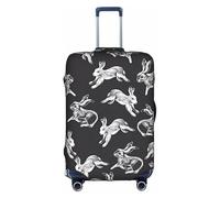 ZHAOUR L Suitcase Cover Protector – Elastic Bunny Rabbit Print Luggage Travel Accessories for Business Trips