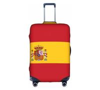 ZHAOUR L Suitcase Cover Protector â€“ Elastic Spanish Flag Print Luggage Travel Accessories for Business Trips