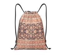 ZHAOUR M Adjustable Drawstring Antique Orientalist Art Print Bags Backpack