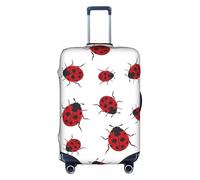 ZHAOUR M Suitcase Cover Protector â€“ Elastic Seven Star Ladybird Print Luggage Travel Accessories for Business Trips