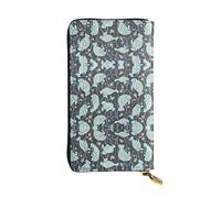ZHAOUR Stylish Manatee Animals Print Leather Wallet â€“ Lightweight Bifold Clutch, Multiple Card Slots & Zipper Coin Pocket