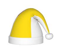 ZHAOUR Vatican flag Print Christmas Hat for Kids â€“ Festive Santa Hat, Holiday Headwear for Christmas, New Year Parties