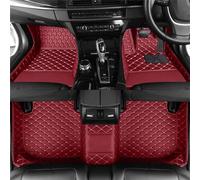 ZHAOWLI Custom Floor Mats for BYD Seal U DM-i 2024 2025(Audio on The Right), Universal Non-Slip Breathable Waterproof Full Coverage Carpet Protection Mat Interior Accessories,Red/D