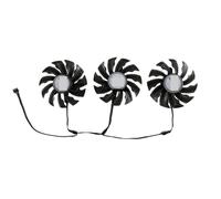 ZHAOWOZ 3PCS 82MM,PLA09215S12H,GPU Cooler,Graphics Card Fan, For Radeon for GIGABYTE for AORUS RX 5700 XT 5700XT 8G,Video VGA Cards Cooling Easy to replace