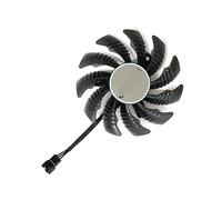 ZHAOWOZ 3PIN PLD08010S12HH 75MM RX6500 XT GPU fan for Gigabyte for Radeon for EAGLE for Falcon 4G graphicscard Easy to replace(Gold)