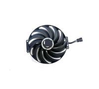 ZHAOWOZ 97MM 7PIN T129215BU RTX 5070 GPU fan for Asus TUF-RTX5070-O12G-for GAMING graphics card cooling Easy to replace(Gold)