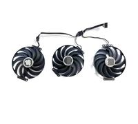 ZHAOWOZ 97MM 7PIN T129215BU RTX 5070 GPU fan for Asus TUF-RTX5070-O12G-for GAMING graphics card cooling Easy to replace(Red)