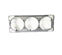 ZHAOWOZ 97MM 7PIN T129215BU RTX 5070 GPU fan for Asus TUF-RTX5070-O12G-for GAMING graphics card cooling Easy to replace(WHITE)