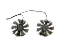 ZHAOWOZ For PowerColor for Red for Devil for Radeon RX 470 480 580 Graphics Video Cards Cooler Fans GA91S2U 4PIN Easy to replace