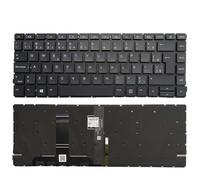 ZHAOWOZ UK/US/Spanish/Latin/Brazilian laptop Keyboard for HP for ProBook 440 G8 445 with backlight AEX8QE00010 Easy to replace(BR keyboard)