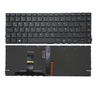 ZHAOWOZ UK/US/Spanish/Latin/Brazilian laptop Keyboard for HP for ProBook 440 G8 445 with backlight AEX8QE00010 Easy to replace(LA keyboard)