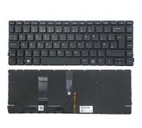 ZHAOWOZ UK/US/Spanish/Latin/Brazilian laptop Keyboard for HP for ProBook 440 G8 445 with backlight AEX8QE00010 Easy to replace(UK keyboard)