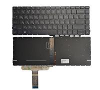 ZHAOWOZ UK/US/Spanish/Latin/Brazilian laptop Keyboard for HP for ProBook 440 G8 445 with backlight AEX8QE00010 Easy to replace(RU keyboard)