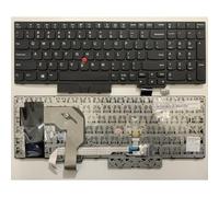 ZHAOWOZ US RU layout for Lenovo for ThinkPad tp00085b T570 T580 P51s P52s 01HX287 208 01ER611 Laptop Keyboard Easy to replace(With point US)