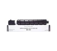 ZHAOXCAIN 1 Piece Toner Cartridge NPG67 GPR53 C-EXV49 Compatible With IR C3020 C3025 C3120 C3125 C3320 C3325 C3330 C3520 C3525 C3530 Models(BK-700g)